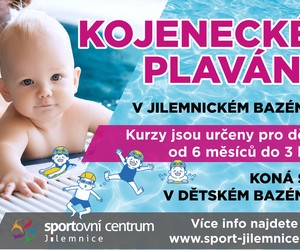 Kurzy plavání dětí ve věku od 6 měsíců do 3 let